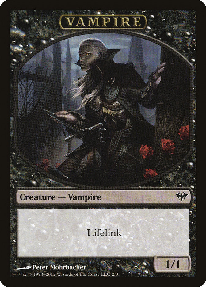 Vampire Token [Dark Ascension Tokens] | Gate City Games LLC