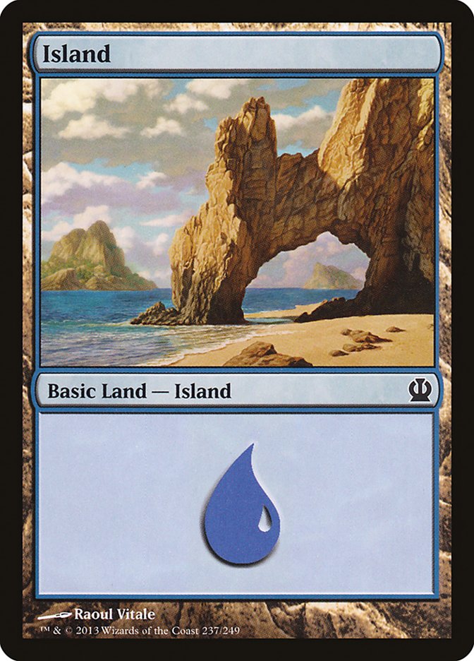 Island (237) [Theros] | Gate City Games LLC