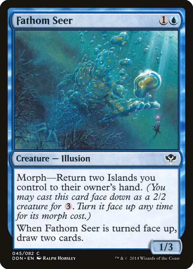 Fathom Seer [Duel Decks: Speed vs. Cunning] | Gate City Games LLC