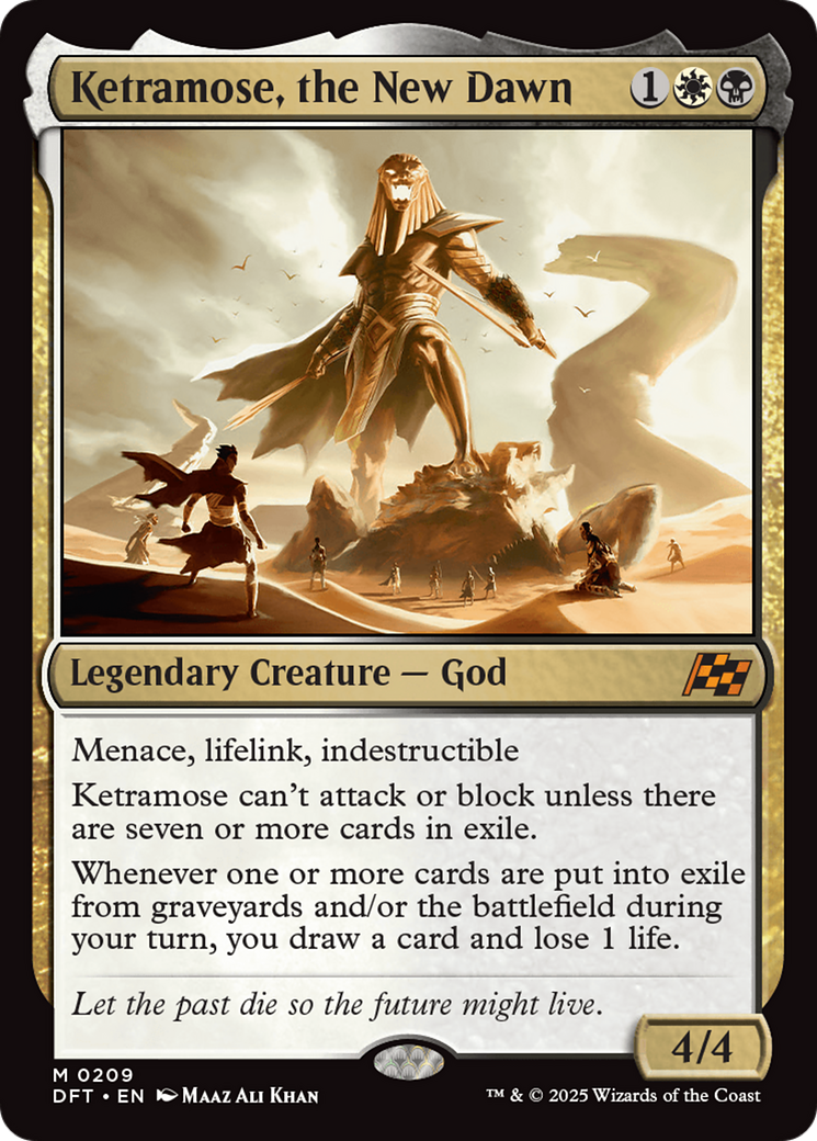 Ketramose, the New Dawn [Aetherdrift] | Gate City Games LLC