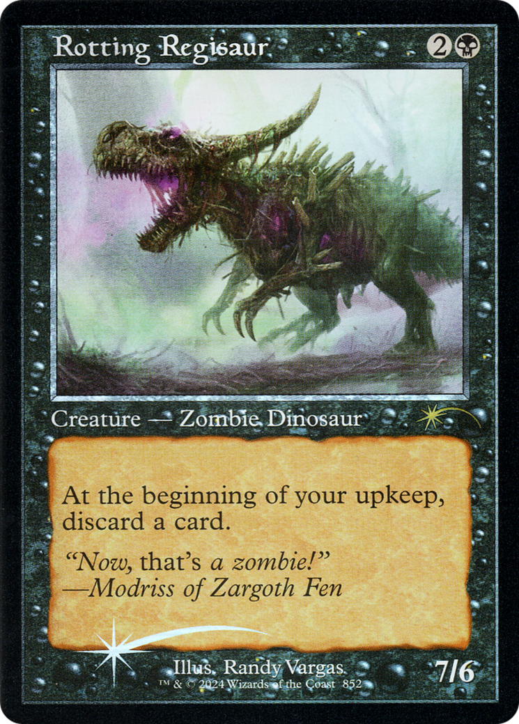 Rotting Regisaur (Retro Frame) [Secret Lair Drop Series] | Gate City Games LLC