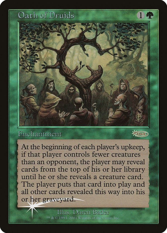 Oath of Druids [Judge Gift Cards 2001] | Gate City Games LLC