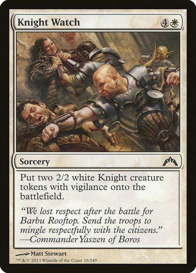 Knight Watch [Gatecrash] | Gate City Games LLC