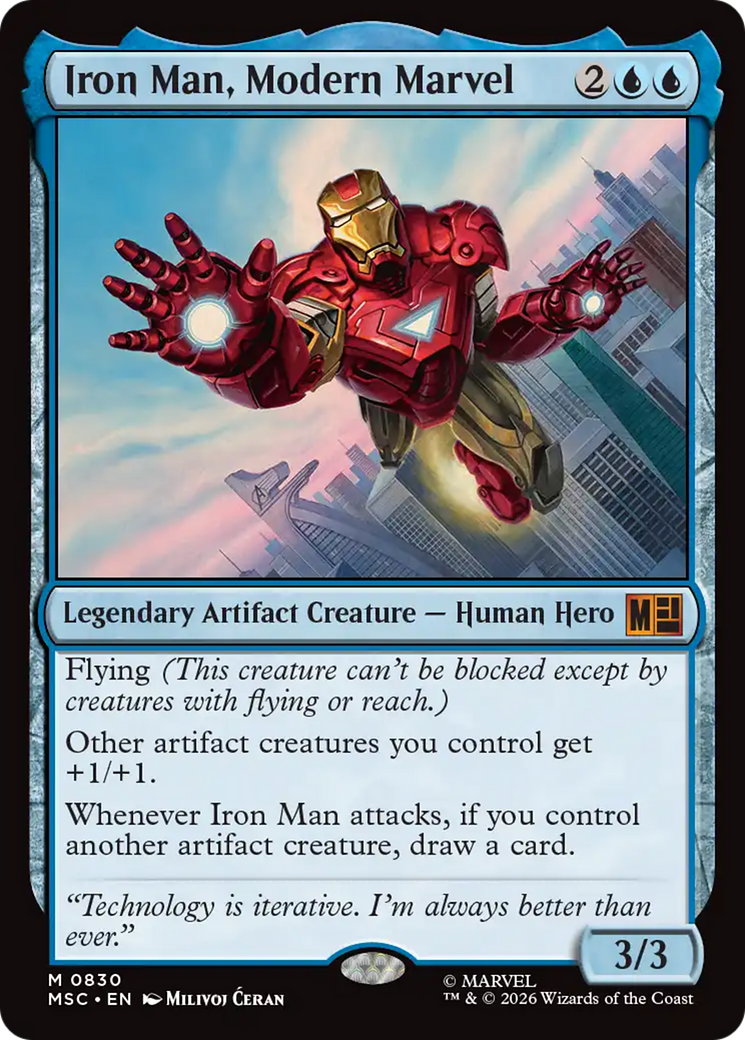 Iron Man, Modern Marvel [Marvel Super Heroes Commander] | Gate City Games LLC