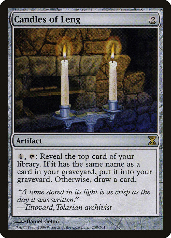 Candles of Leng [Time Spiral] | Gate City Games LLC
