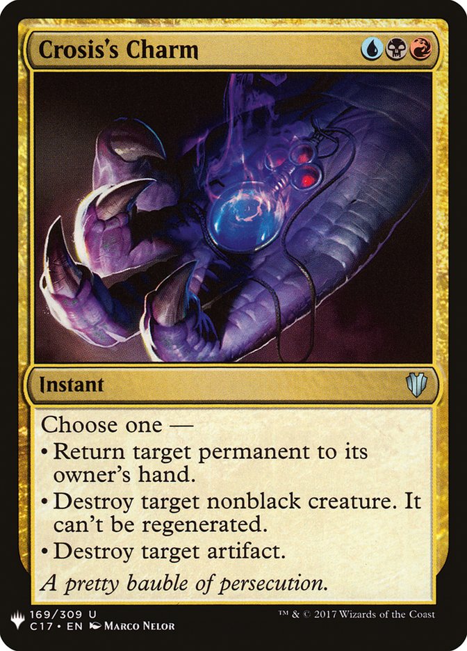 Crosis's Charm [Mystery Booster] | Gate City Games LLC
