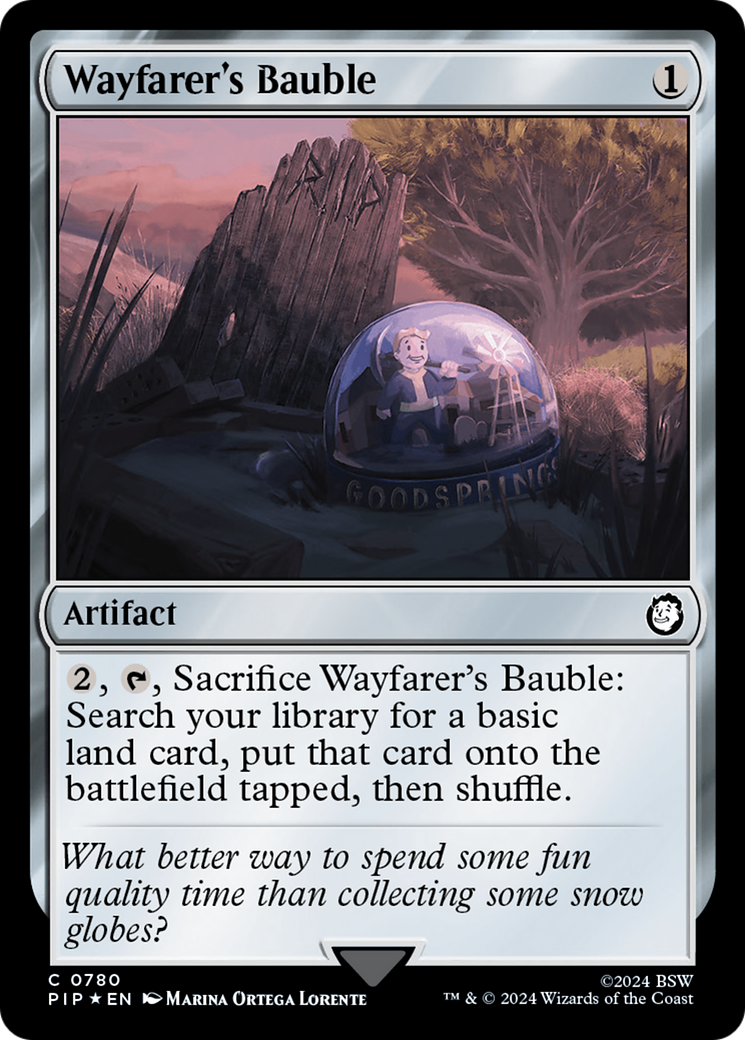 Wayfarer's Bauble (Surge Foil) [Fallout] | Gate City Games LLC