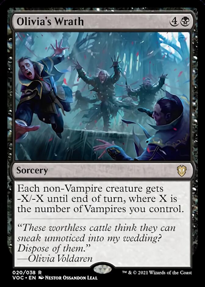 Olivia's Wrath [Innistrad: Crimson Vow Commander] | Gate City Games LLC