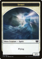 Soldier // Spirit Double-Sided Token [Commander 2014 Tokens] | Gate City Games LLC