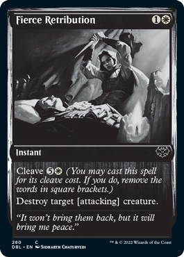 Fierce Retribution [Innistrad: Double Feature] | Gate City Games LLC