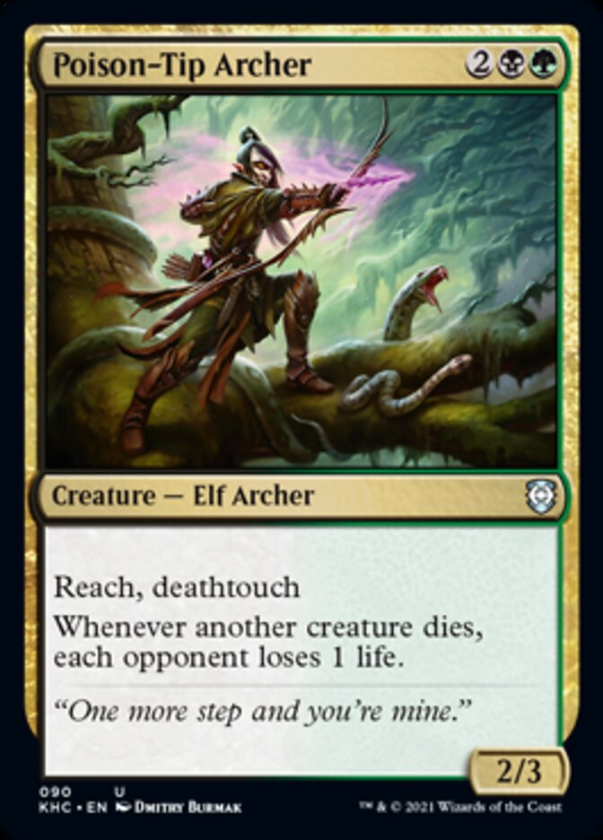 Poison-Tip Archer [Kaldheim Commander] | Gate City Games LLC