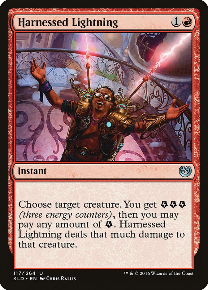 Harnessed Lightning [Kaladesh] | Gate City Games LLC