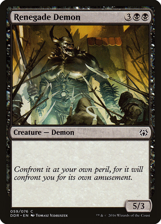 Renegade Demon [Duel Decks: Nissa vs. Ob Nixilis] | Gate City Games LLC