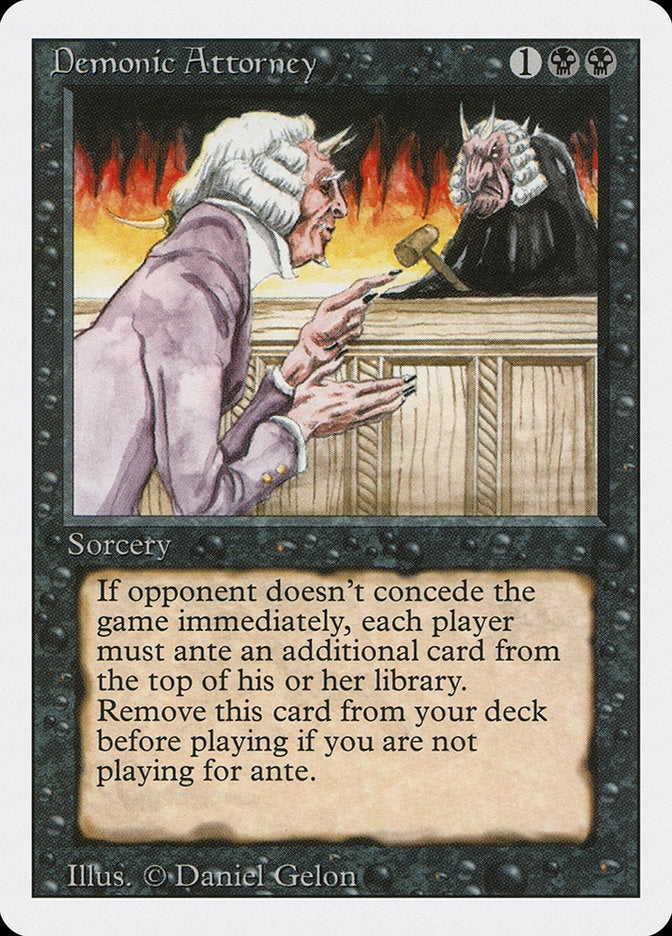 Demonic Attorney [Revised Edition] | Gate City Games LLC