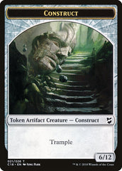 Clue // Construct (021) Double-Sided Token [Commander 2018 Tokens] | Gate City Games LLC