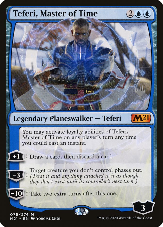Teferi, Master of Time (Promo Pack) (75) [Core Set 2021 Promos] | Gate City Games LLC