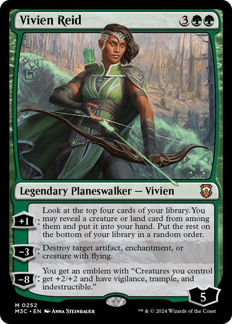 Vivien Reid (Ripple Foil) [Modern Horizons 3 Commander] | Gate City Games LLC