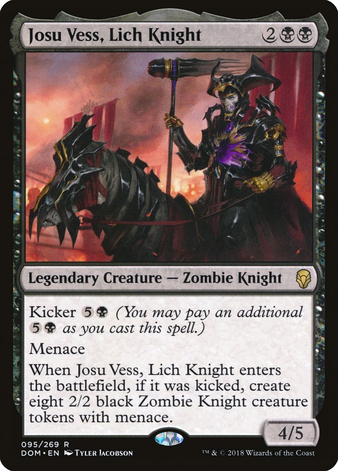 Josu Vess, Lich Knight [Dominaria] | Gate City Games LLC