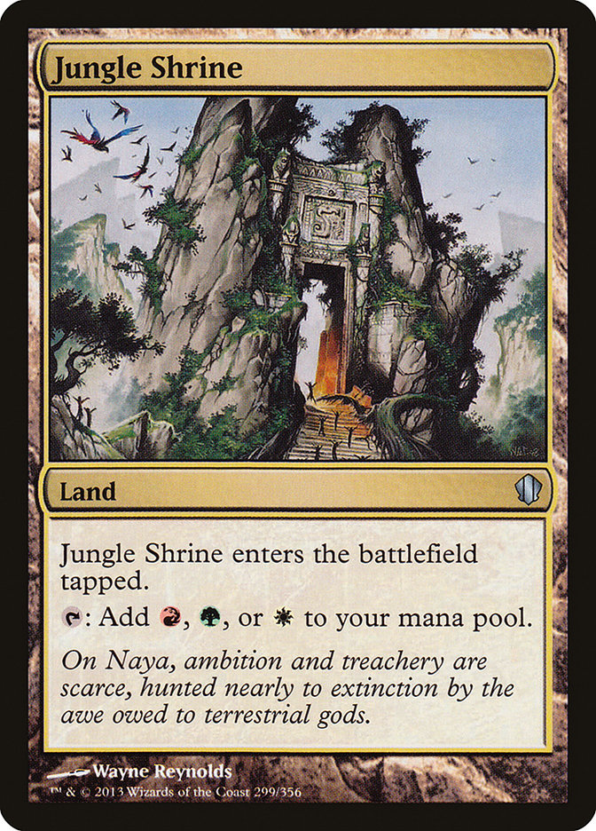 Jungle Shrine [Commander 2013] | Gate City Games LLC