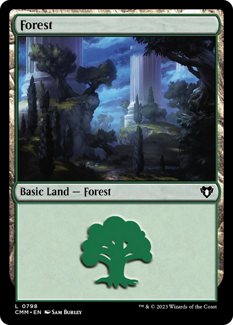 Forest (798) [Commander Masters] | Gate City Games LLC