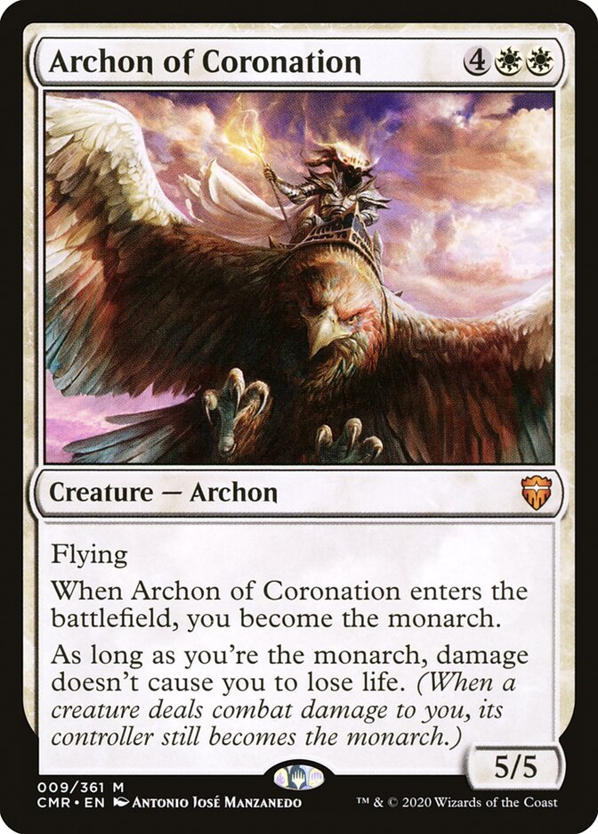 Archon of Coronation [Commander Legends] | Gate City Games LLC