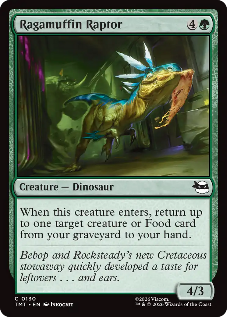 Ragamuffin Raptor [Teenage Mutant Ninja Turtles] | Gate City Games LLC