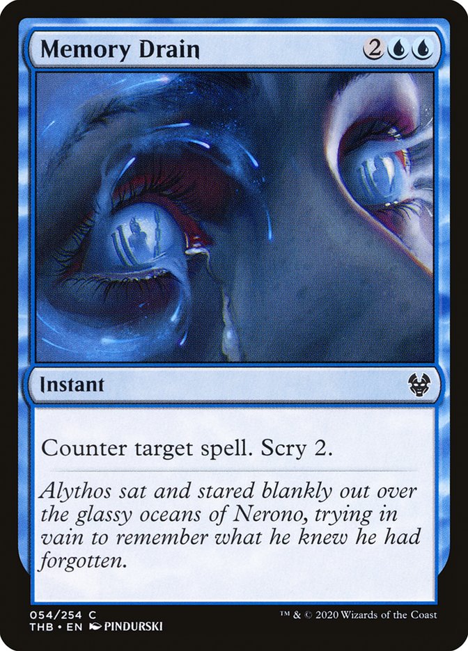 Memory Drain [Theros Beyond Death] | Gate City Games LLC