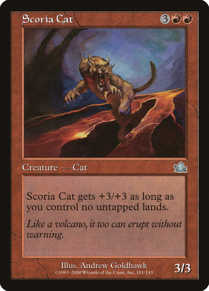 Scoria Cat [Prophecy] | Gate City Games LLC