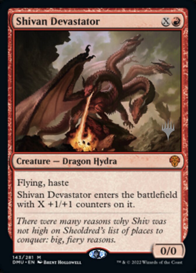 Shivan Devastator (Promo Pack) [Dominaria United Promos] | Gate City Games LLC