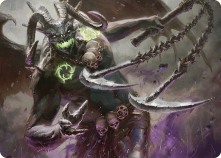 Archfiend of Despair Art Card [Commander Masters Art Series] | Gate City Games LLC