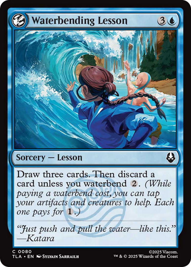Waterbending Lesson [Avatar: The Last Airbender] | Gate City Games LLC