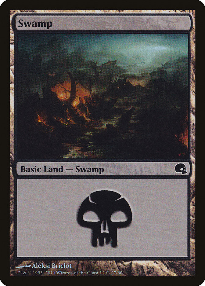 Swamp (27) [Premium Deck Series: Graveborn] | Gate City Games LLC