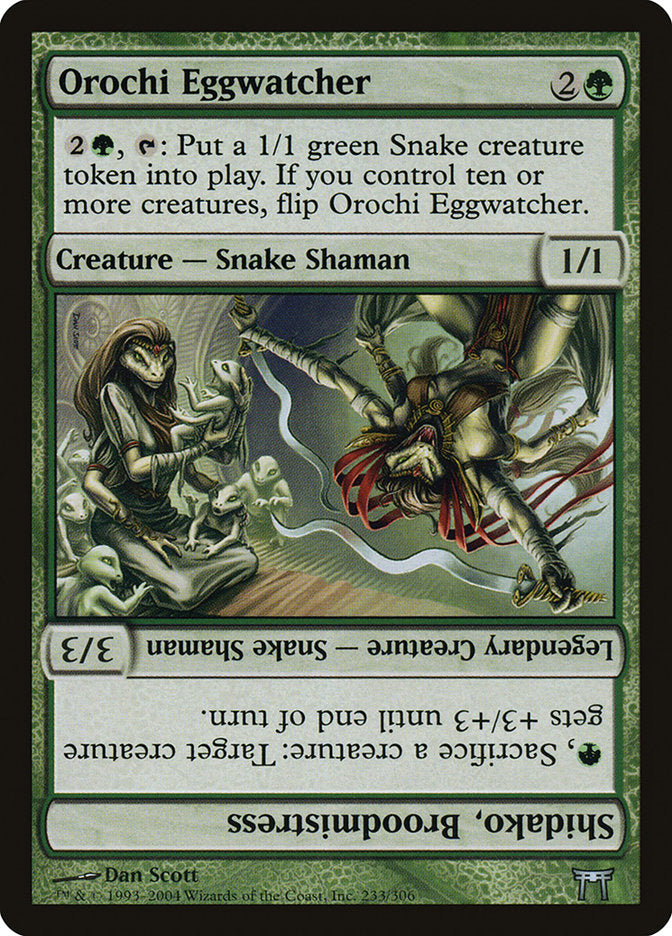 Orochi Eggwatcher // Shidako, Broodmistress [Champions of Kamigawa] | Gate City Games LLC