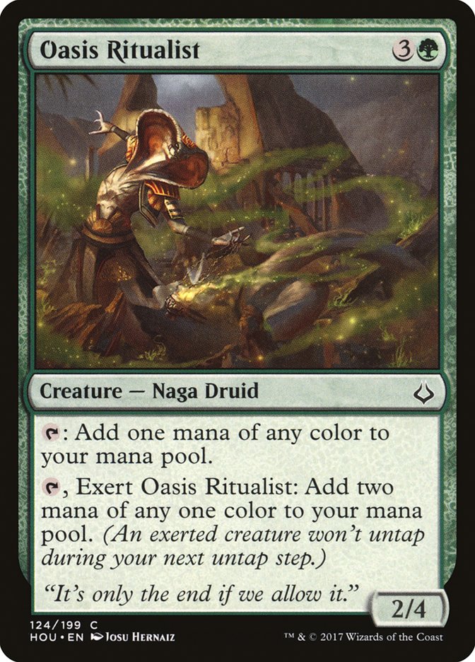 Oasis Ritualist [Hour of Devastation] | Gate City Games LLC