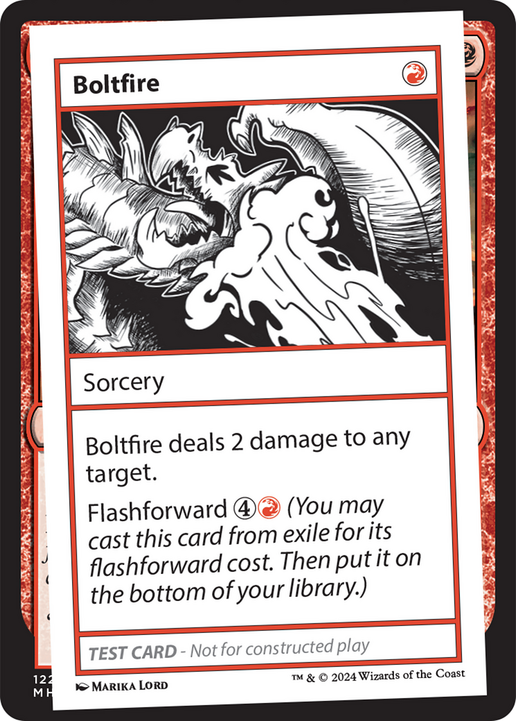 Boltfire [Mystery Booster 2 Playtest Cards] | Gate City Games LLC