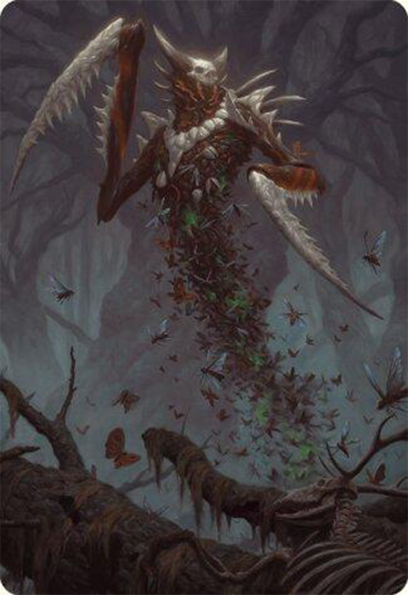 Grist, the Plague Swarm Art Card [Modern Horizons 3 Art Series] | Gate City Games LLC