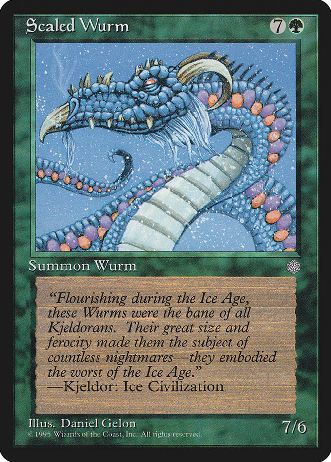 Scaled Wurm [Ice Age] | Gate City Games LLC