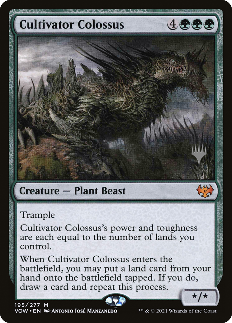 Cultivator Colossus Art Card [Innistrad Remastered Art Series] | Gate City Games LLC