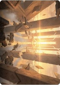Skyclave Basilica Art Card [Zendikar Rising Art Series] | Gate City Games LLC