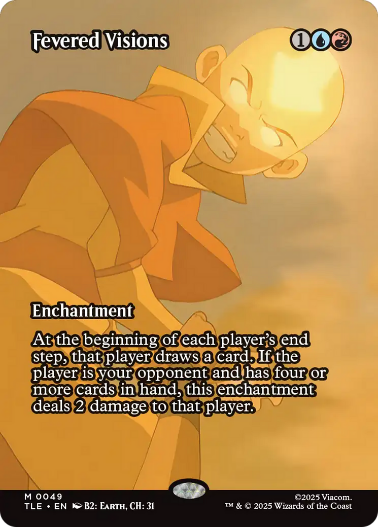 Fevered Visions (Borderless) [Avatar: The Last Airbender: Eternal-Legal] | Gate City Games LLC