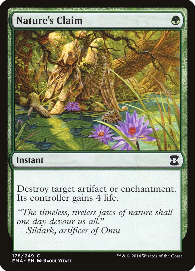 Nature's Claim [Eternal Masters] | Gate City Games LLC