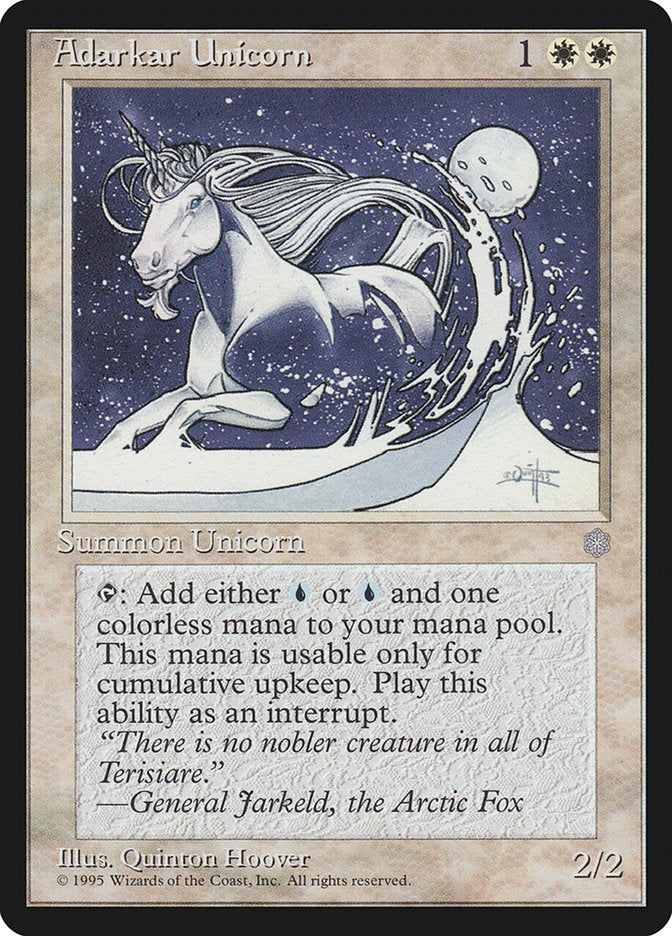 Adarkar Unicorn [Ice Age] | Gate City Games LLC