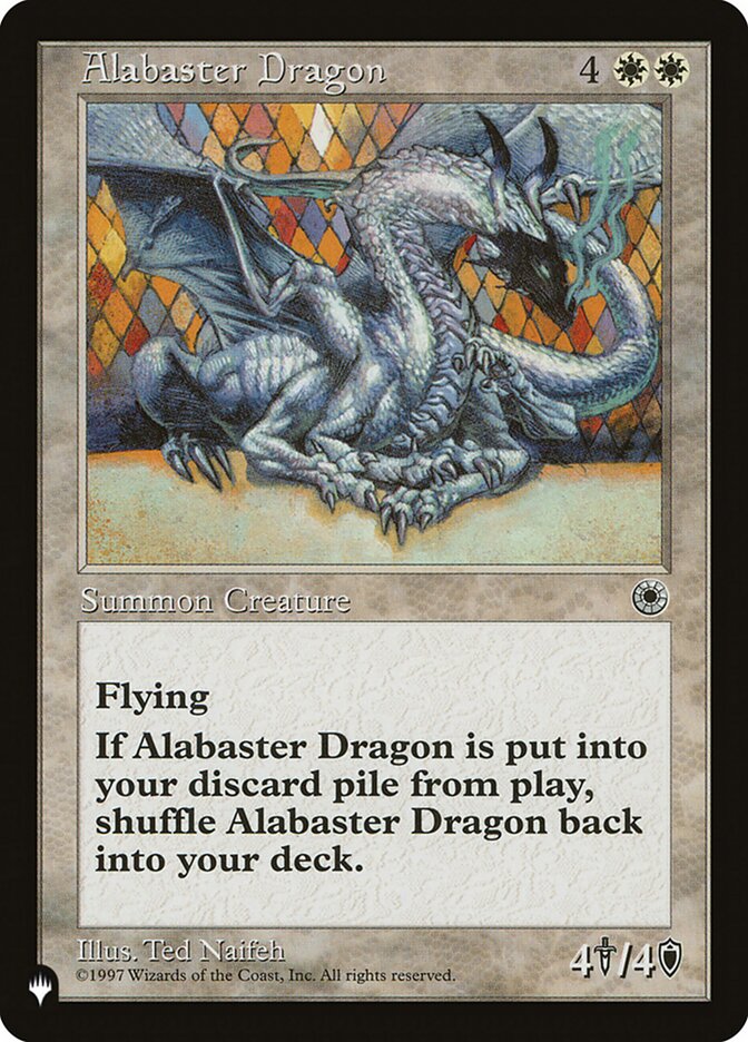 Alabaster Dragon [The List] | Gate City Games LLC