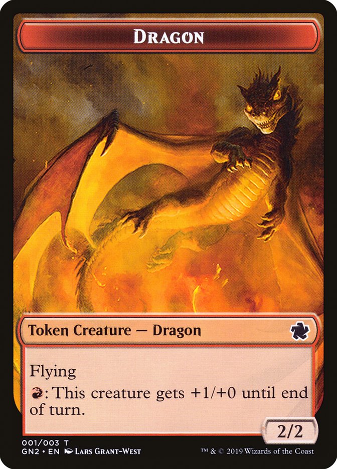 Dragon Token (001/003) [Game Night 2019 Tokens] | Gate City Games LLC