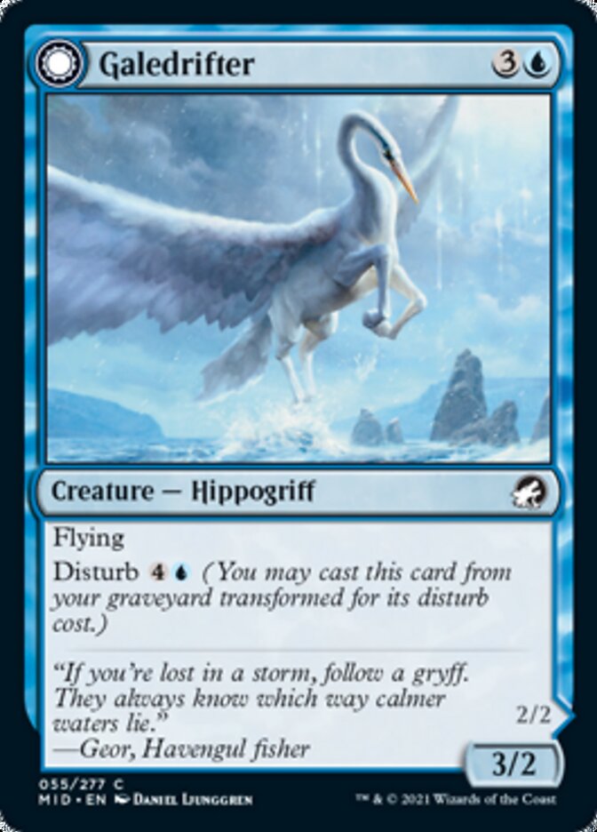 Galedrifter // Waildrifter [Innistrad: Midnight Hunt] | Gate City Games LLC