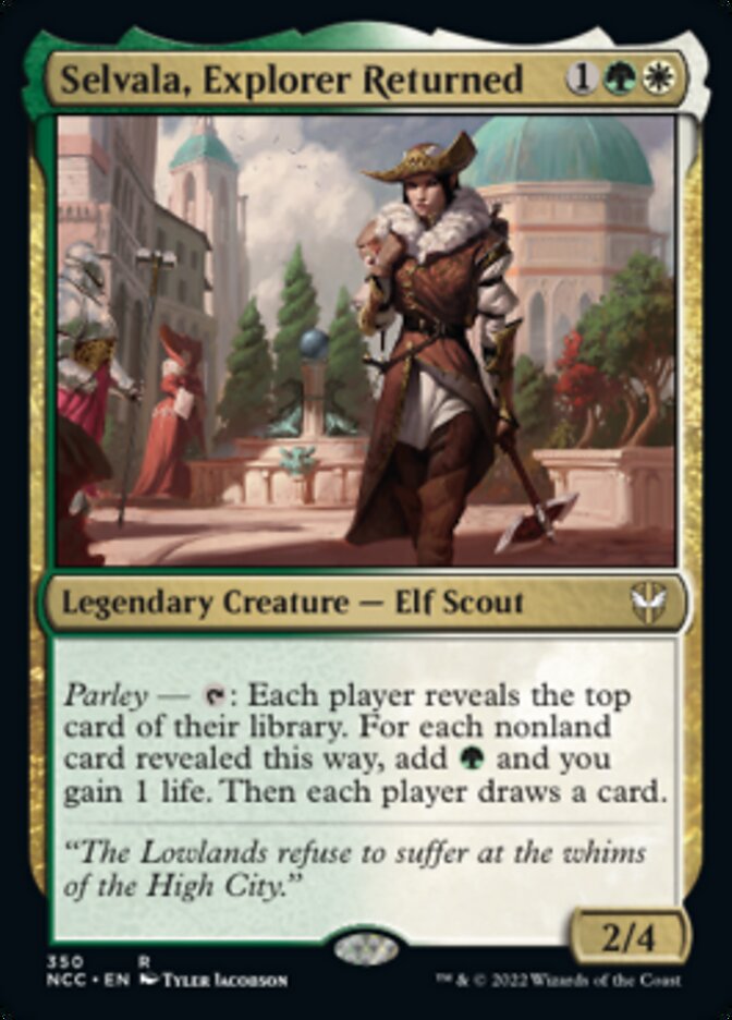 Selvala, Explorer Returned [Streets of New Capenna Commander] | Gate City Games LLC