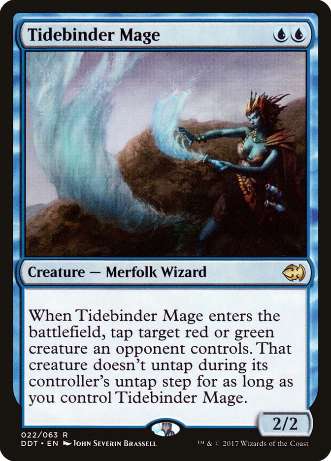 Tidebinder Mage [Duel Decks: Merfolk vs. Goblins] | Gate City Games LLC