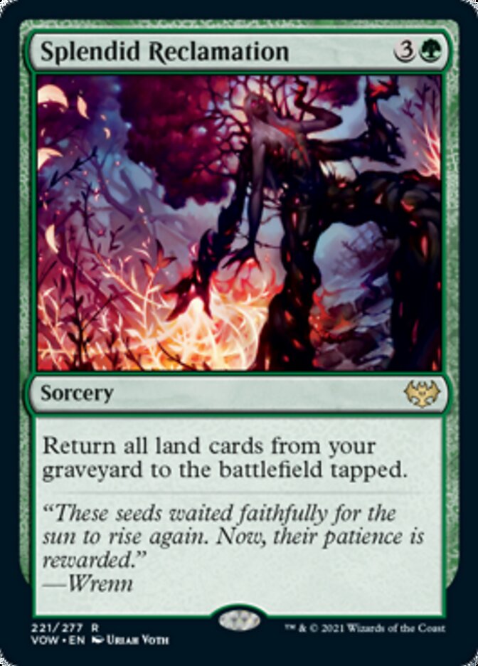 Splendid Reclamation [Innistrad: Crimson Vow] | Gate City Games LLC