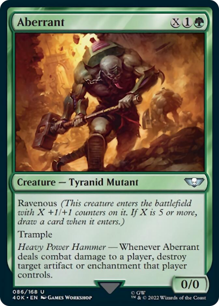 Aberrant (Surge Foil) [Warhammer 40,000] | Gate City Games LLC