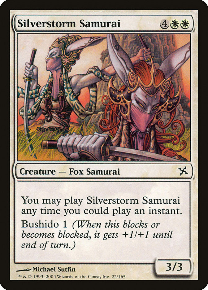 Silverstorm Samurai [Betrayers of Kamigawa] | Gate City Games LLC